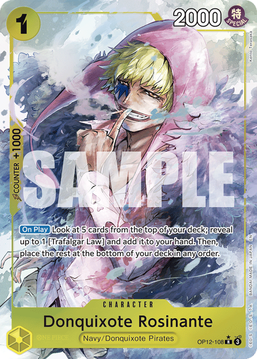 Donquixote Rosinante OP12-108 Full hd image