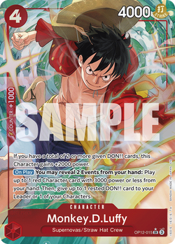Monkey.D.Luffy OP12-015
