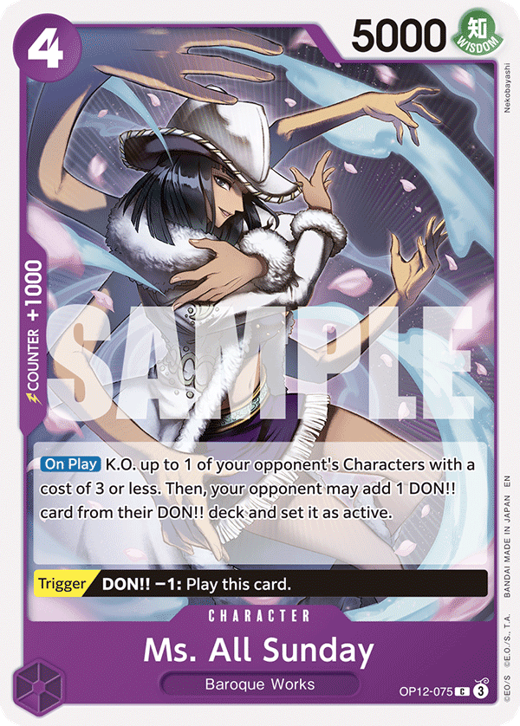 Ms. All Sunday OP12-075 Full hd image