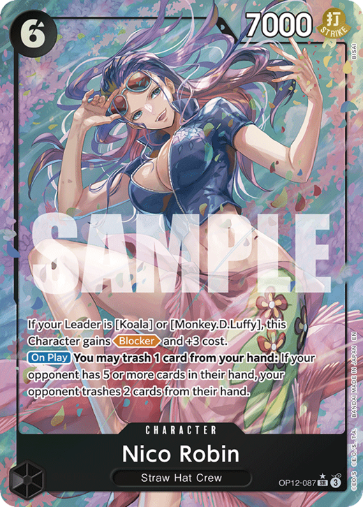 Nico Robin OP12-087 Full hd image