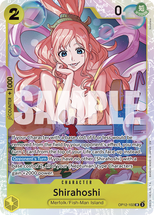 Shirahoshi OP12-102 image