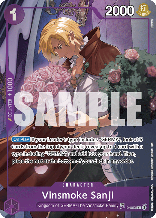 Vinsmoke Sanji OP10-063 Full hd image