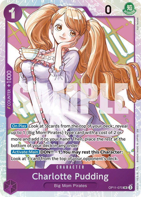 Charlotte Pudding OP11-070 Crop image Wallpaper
