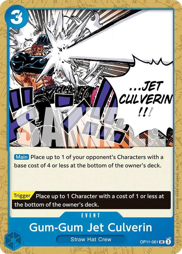Gum-Gum Jet Culverin OP11-061 Crop image Wallpaper