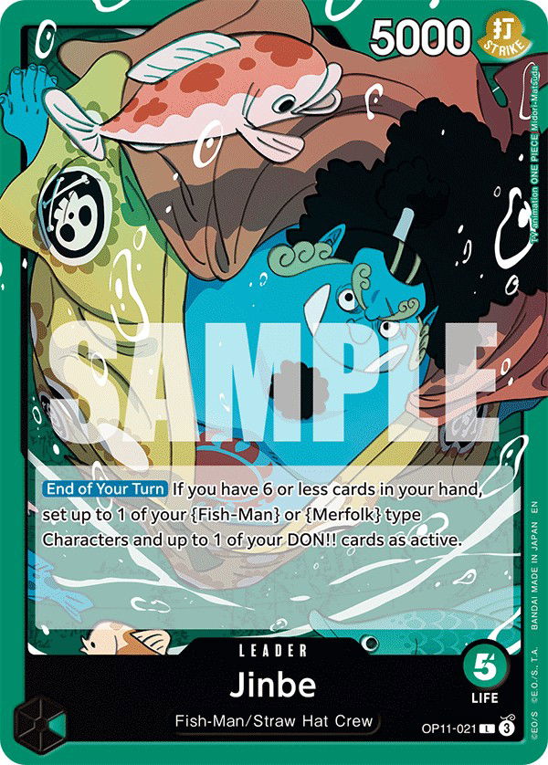 Jinbe OP11-021 Crop image Wallpaper