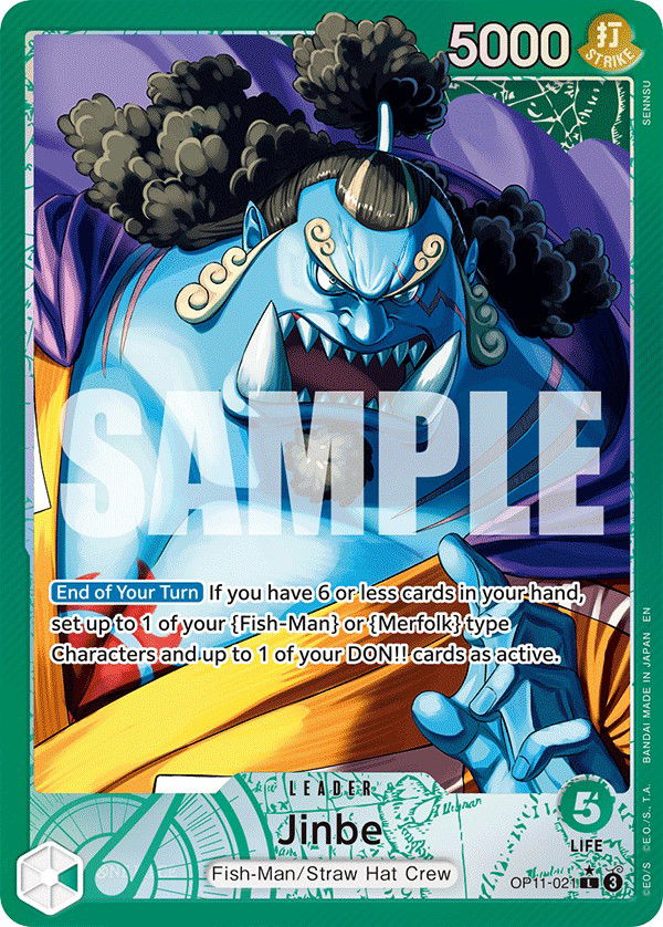 Jinbe OP11-021 Crop image Wallpaper