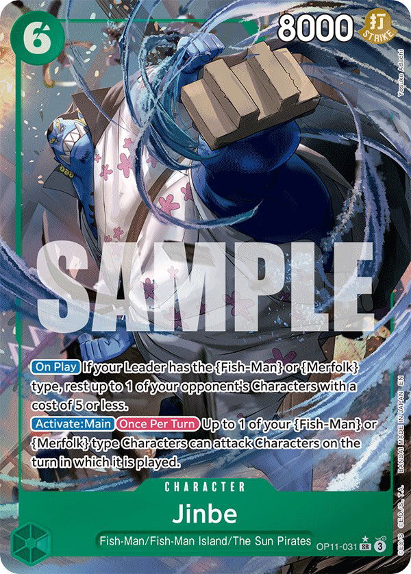 Jinbe OP11-031 Crop image Wallpaper