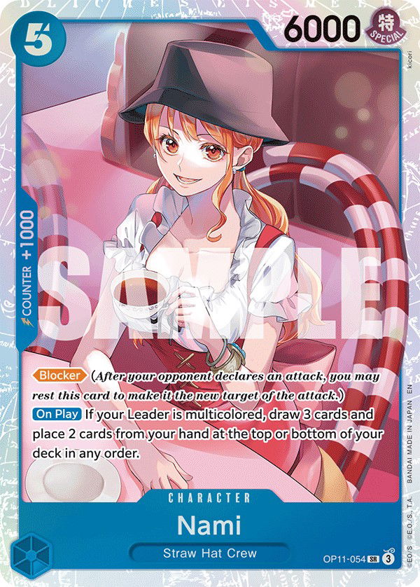 Nami OP11-054 Crop image Wallpaper