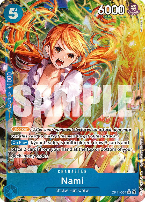 Nami OP11-054 Crop image Wallpaper