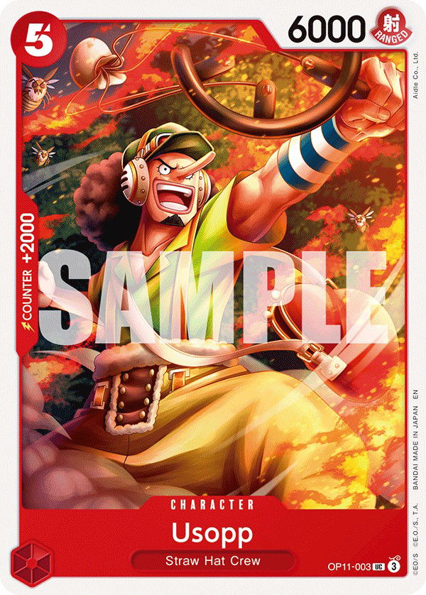 Usopp OP11-003 Crop image Wallpaper