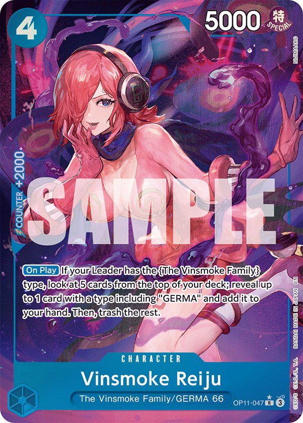 Vinsmoke Reiju OP11-047 Crop image Wallpaper