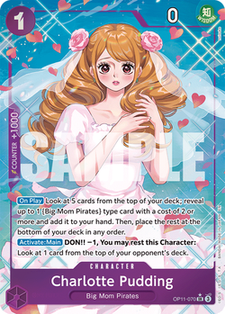 Charlotte Pudding OP11-070