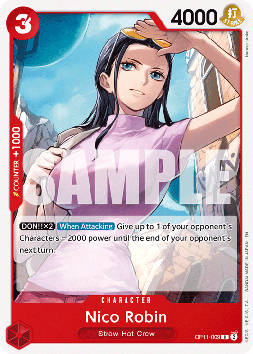Nico Robin OP11-009 Full hd image