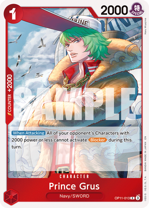 Prince Grus OP11-013 image