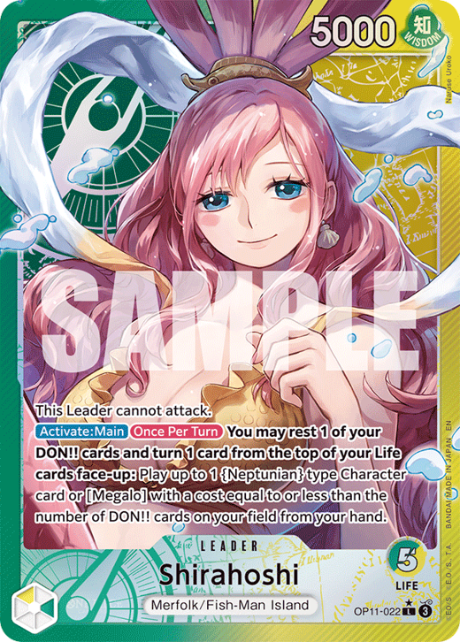 Shirahoshi OP11-022 Full hd image
