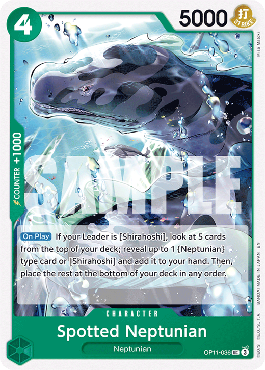 Spotted Neptunian OP11-036 Full hd image