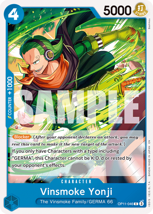 Vinsmoke Yonji OP11-046 Full hd image