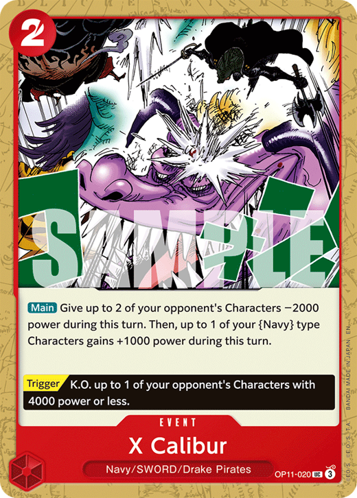X Calibur OP11-020 Full hd image