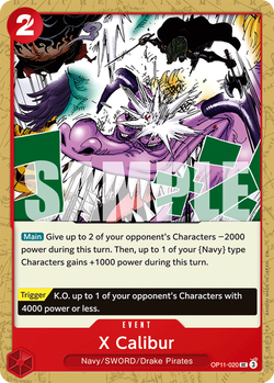 X Calibur OP11-020 image