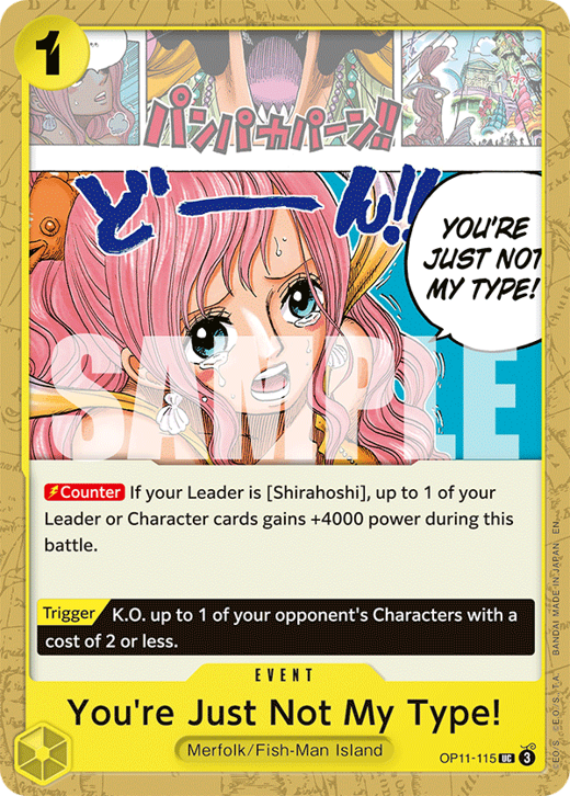 You're Just Not My Type! OP11-115 image