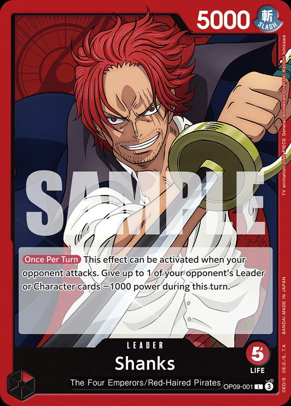 Shanks OP09-001 Crop image Wallpaper