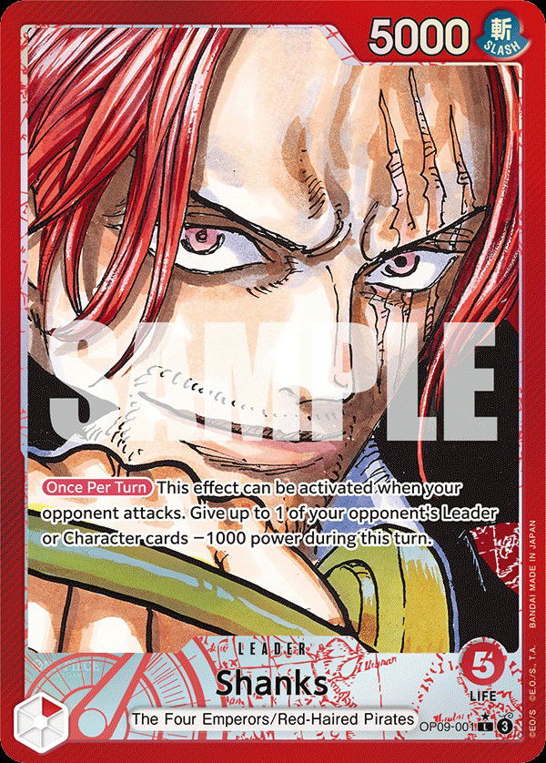 Shanks OP09-001 Crop image Wallpaper