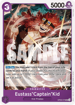 Eustass"Captain"Kid OP09-075