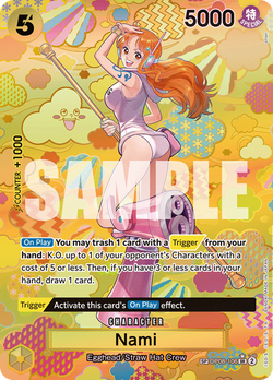 carta spoiler Nami OP08-106