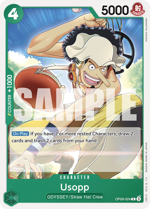 Usopp OP09-024 Full hd image