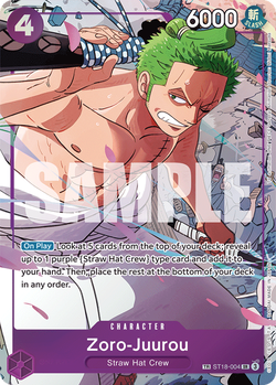 carta spoiler Zoro-Juurou ST18-004