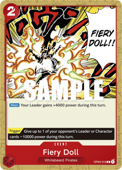 Fiery Doll OP03-019 烈焰娃娃