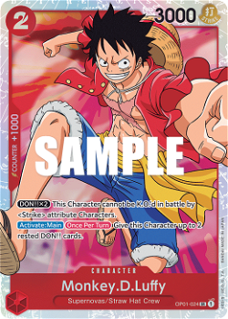 Scimmia.D.Luffy OP01-024 image