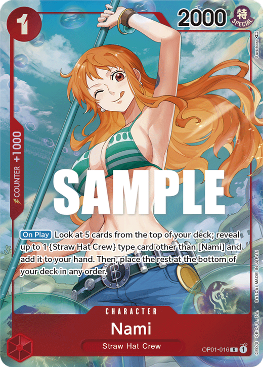 Nami OP01-016 | One Piece TCG onepiece Cards