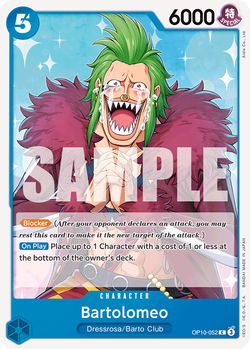 Bartolomeo OP10-052