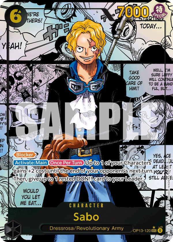 Sabo OP13-120 Crop image Wallpaper