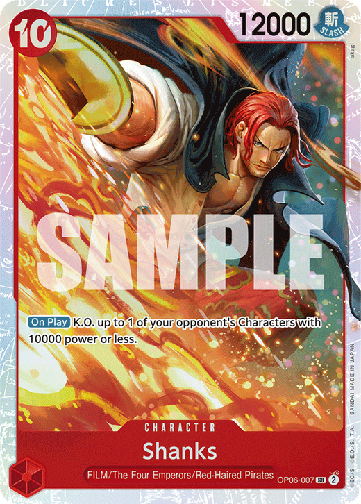 Shanks OP06-007 image