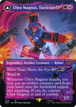 Ultra Magnus, Tacticien // Ultra Magnus, Porte-Armure