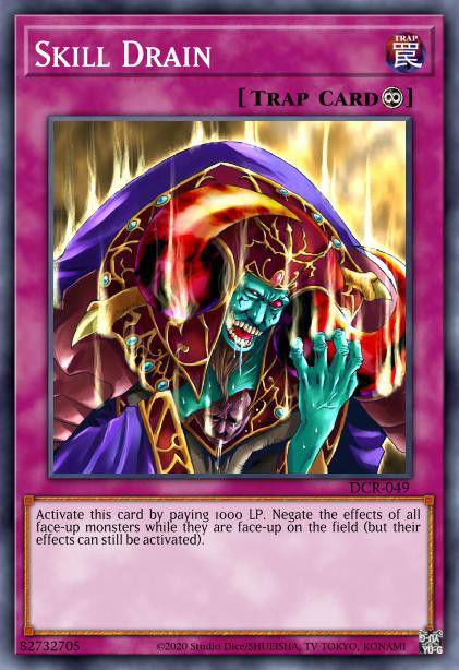 Skill Drain | Yu-Gi-Oh TCG YGO Cards