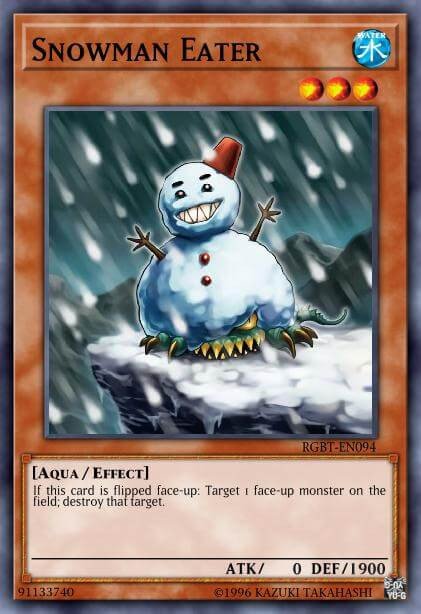 Snowman Eater Crop image Wallpaper
