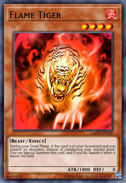 Flame Tiger Full hd image