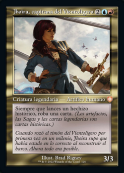 Jhoira, capitana del Vientoligero