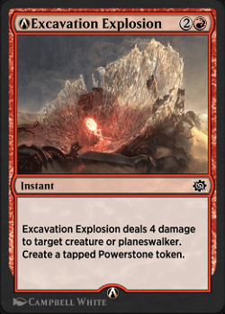 French Translation: Explosion d'Excavation A image