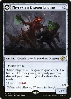 Phyrexian Dragon Engine image