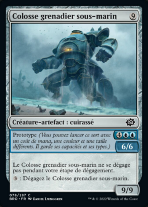 Colosse grenadier sous-marin image