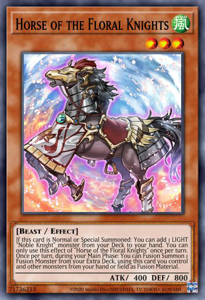 Horse of the Floral Knights Full hd image