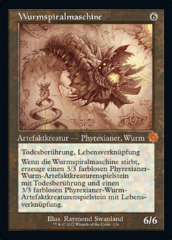 Wurmspiralmaschine