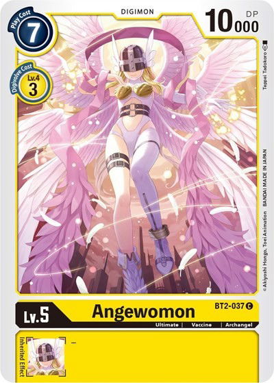 Angewomon - BT2-037 Crop image Wallpaper