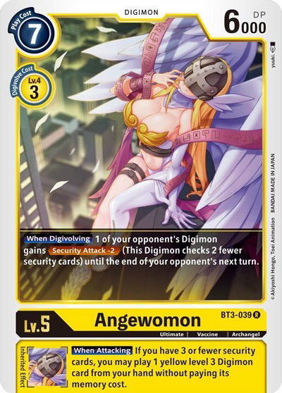 Angewomon - BT3-039 Crop image Wallpaper