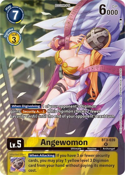 Angewomon - BT3-039 Crop image Wallpaper