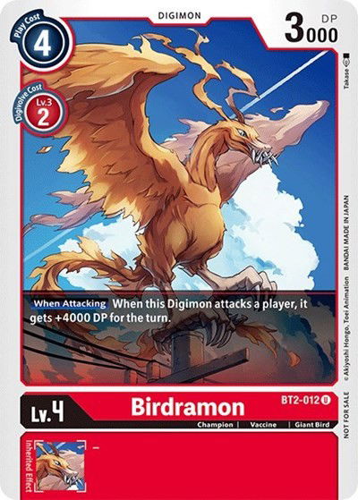 Birdramon - BT2-012 Crop image Wallpaper